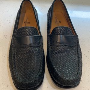 Tommy Bahama Orson Woven Loafers NWOT